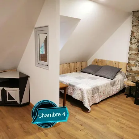 Ferienhaus Maison De Charme A Guchan Avec Vue Sur La Montagne Et Jacuzzi Guchen