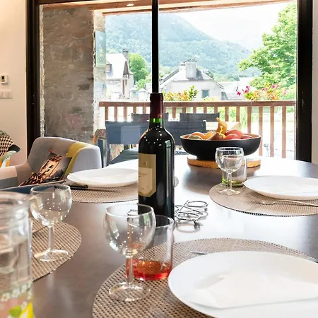 Maison De Charme A Guchan Avec Vue Sur La Montagne Et Jacuzzi 度假居