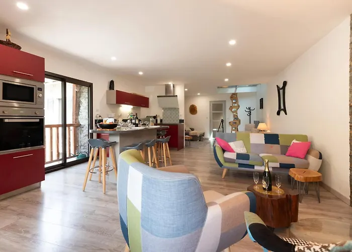 Maison De Charme A Guchan Avec Vue Sur La Montagne Et Jacuzzi Ferienhaus *